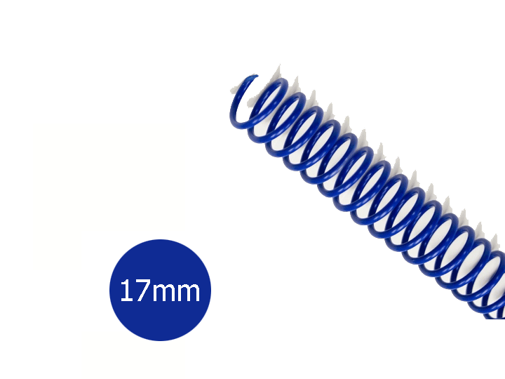 ESPIRAL No 9 AZUL P/50 HOJAS X 100UNID