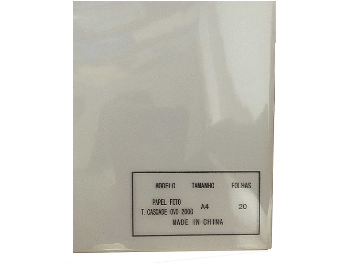 Papel Fotográfico Neutro A4 de 200 Gramos